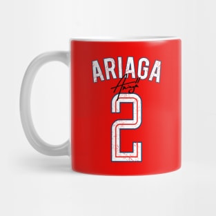 Ariaga 2 Autograph Jersey Distressed Mug